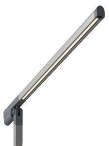 Sword stolní LED lampa 1x14W 450lm 2700/4000/6500K IP20 USB, krokové stmívání, šedá