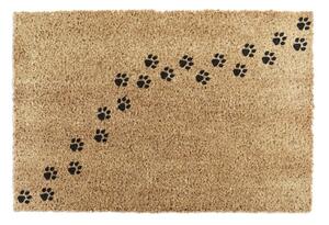 Rohožka z kokosového vlákna 40x60 cm Paw Prints – Artsy Doormats