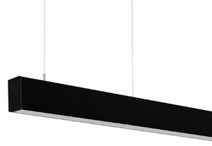 LED liniové závěsné svítidlo UGR<19 Černá1200mm