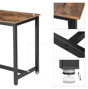 Barový stůl Huglo | 120x60x90 cm
