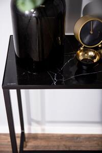 Odkládací stolek Dipp, černý, 30x100