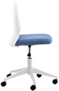 Kancelářská židle Ripon - látkové čalounění | modrá