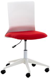 Kancelářská židle Ripon - látkové čalounění | červená