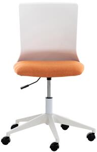 Kancelářská židle Ripon - látkové čalounění | oranžová