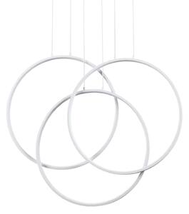 Ideal lux Frame LED závěsné svítidlo BíláKruhové