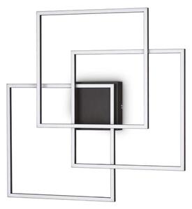 Ideal lux Frame LED stropní svítidlo ČernáČtvercové3000K