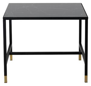Konferenční stolek Dipp, černý, 60x60