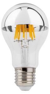 LED žárovka A60 E27 2700K 5.5W Stříbrná