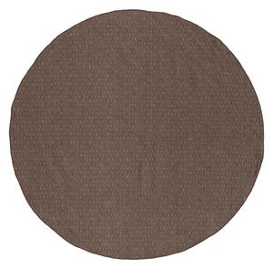 Kulatý koberec Julana, hnědý, ⌀200