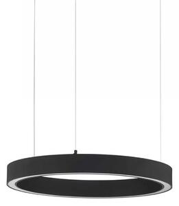 Nova Luce Sting LED kruhové závěsné svítidlo stmívatelné Ø600mmČerná
