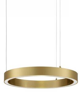 Nova Luce Sting LED kruhové závěsné svítidlo stmívatelné Ø600mmZlatá