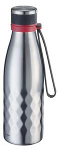 Světle šedá cestovní silikonovo-nerezová lahev 550 ml Viva – Westmark