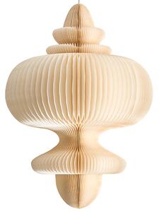 Závěsná lampa AMALSAN Papír Béžová