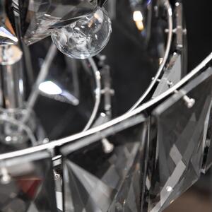 Massive home | Luxusní lustr Kristall - ušlechtilá-šedá 40824