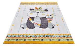 Krémový dětský koberec 120x170 cm Panda – Hanse Home