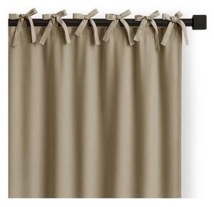 Béžový dimout závěs 140x250 cm Carli Tie – Restilo