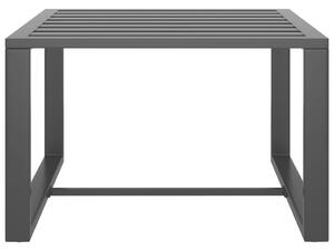 Konferenční stolek Kesha - hliník | antracitový