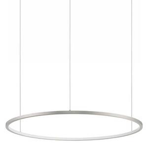 Nova Luce Tarquin LED kruhové závěsné svítidlo 800mmStříbrná