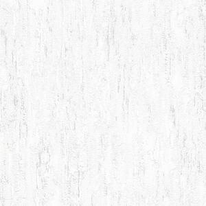 Vliesové tapety na zeď Finesse 10226-01, rozměr 10,05 m x 0,53 m, vertikální stěrka bílá se stříbrnými odlesky, Erismann
