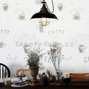 Vliesové tapety na zeď Finesse 10088-10, rozměr 10,05 m x 0,53 m, Coffee šedé, Erismann