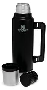 Černá termoska s hrníčkem 1,4 l – Stanley