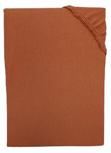 Prostěradlo jersey cihlová TiaHome - 70x140cm