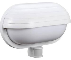 HADEX RIO venkovní nástěnné svítidlo s čidlem 1xE27/60W/230V/IP44, bílá barva