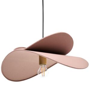 Závěsná lampa MASCOTA Len Světle hnědá