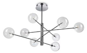 Ideal lux Equinoxe G4 závěsný lustr Chromová8Čiré