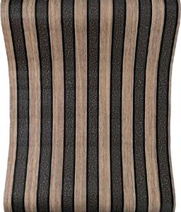 Samolepící fólie 45 cm x 10 m IMPOL TRADE dřevěné lamely hnědo-černé samolepící tapety
