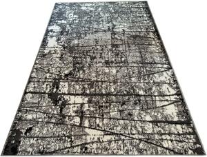 HU Šedý klasický koberec Shiraz Bcf Bodkovany – šedý Rozměr: 80x150 cm