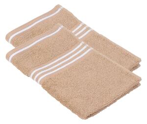 Gözze Froté ručník pro hosty Rio, 30 x 50 cm, 2 kusy (písková) (100247903003)