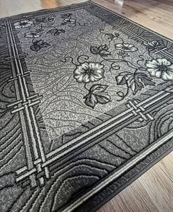 HU Šedý klasický koberec Shiraz Bcf Maky – šedý Rozměr: 150x210 cm