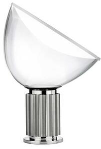 Flos Taccia LED ikonická stolní lampa Stříbrná485mm