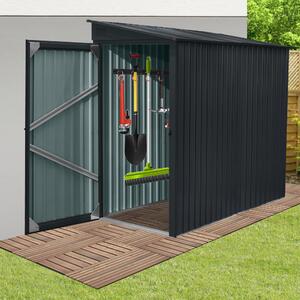 Zahradní domek BestBerg ZS2-1A / 1,9 m² / 103 x 185 x 190 cm / šedá