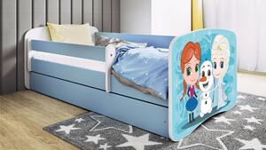 POSTEL PRO DĚTI A MLÁDEŽ 80/160 cm, modrá, bílá MID.YOU - Dětské pokoje sestavy, Online Only