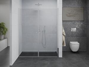 MEXEN - Pretoria Duo sprchové dveře, křídlové 140 cm, transparentní, chrom - 852-140-000-02-00