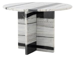 Černobílý mramorový kulatý konferenční stolek ø 61 cm Rosito – Bloomingville