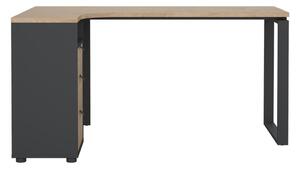 Pracovní stůl s deskou v dubovém dekoru 100x150 cm Sign – Tvilum