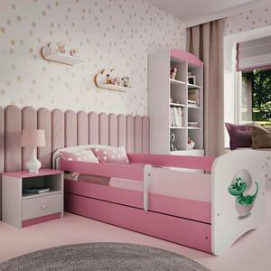 POSTEL PRO DĚTI A MLÁDEŽ 80/160 cm, bílá, pink MID.YOU - Dětské pokoje sestavy, Online Only