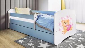POSTEL PRO DĚTI A MLÁDEŽ 80/160 cm, modrá, bílá MID.YOU - Dětské pokoje sestavy, Online Only