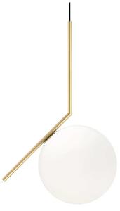 Flos IC Lights S2 E27 závěsné svítidlo Mosaz