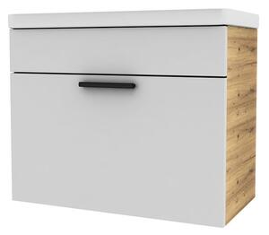 Koupelnová skříňka W13 LORETTO - dub artisan