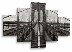 Obraz - Brooklynský most (125x70 cm)