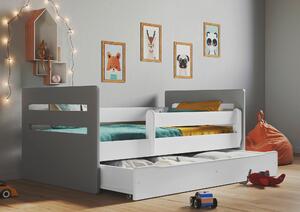 POSTEL PRO DĚTI A MLÁDEŽ 80/160 cm, šedá, bílá MID.YOU - Dětské pokoje sestavy, Online Only