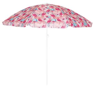 Zahradní slunečník FLAMINGO 200 cm, růžový