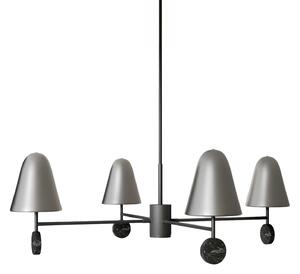 Aromas Stor LED závěsné svítidlo Bílá