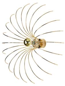 Aromas Spider E27 nástěnné svítidlo ZlatáØ300mm