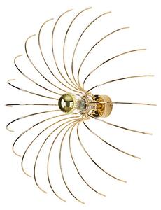 Aromas Spider E27 nástěnné svítidlo ZlatáØ520mm
