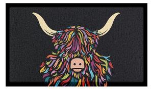 Rohožka z PVC 40x70 cm Highland Cow – Artsy Doormats